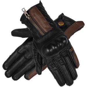 Ženskih motociklističkih rukavica Rebelhorn Hunter crno-smeđa rasprodaja