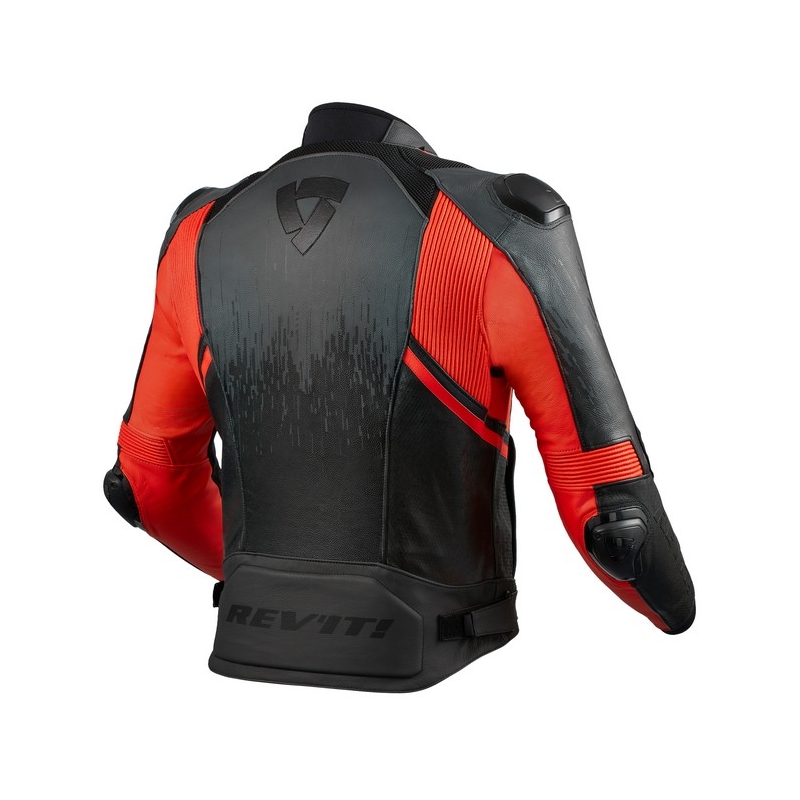 Revit Quantum 2 sivo-fluo crvene motociklističke jakne rasprodaja