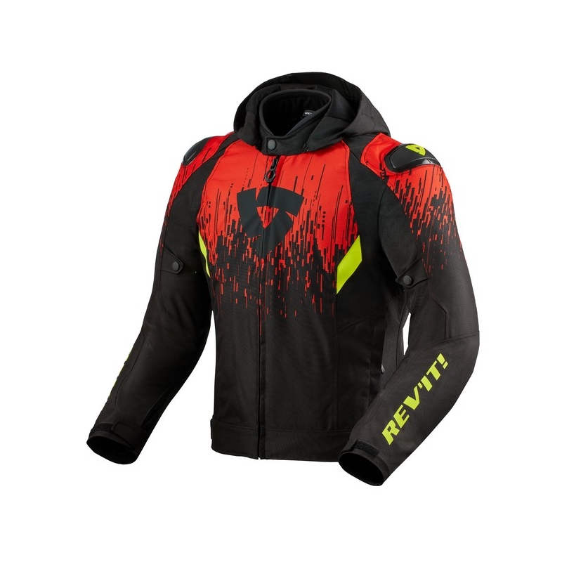 Revit Quantum 2 H2O motociklistička jakna crno-crvena rasprodaja