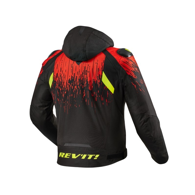 Revit Quantum 2 H2O motociklistička jakna crno-crvena rasprodaja