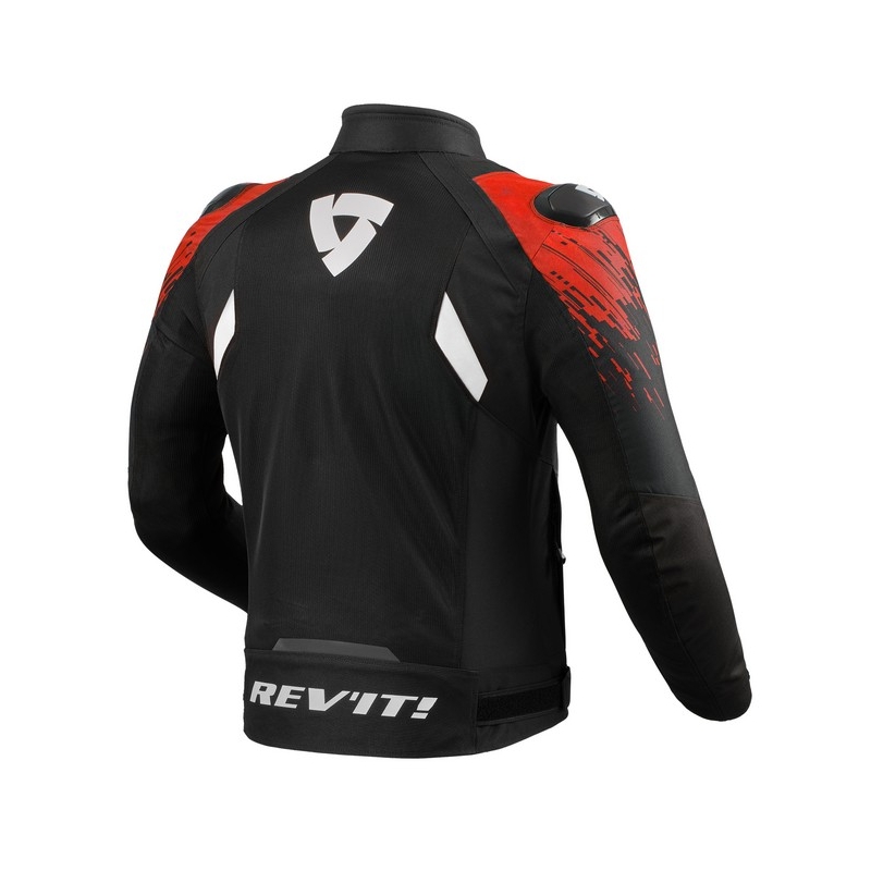 Revit Quantum 2 Air motociklistička jakna crno-crvena rasprodaja