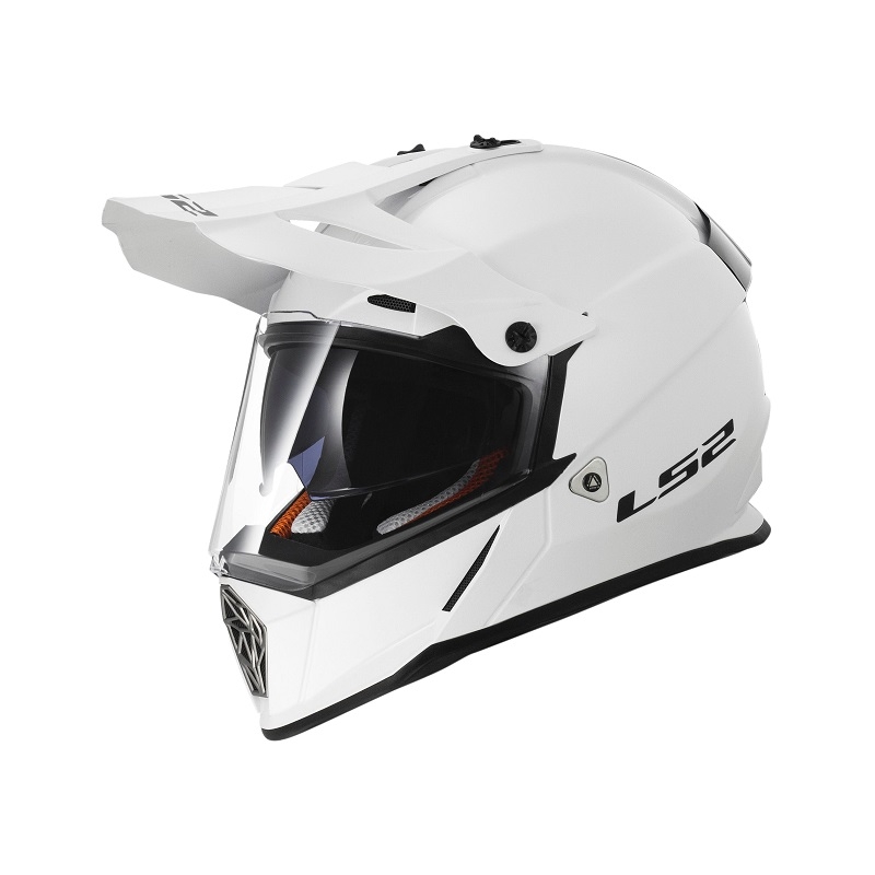 Enduro kaciga LS2 MX436 Pioneer bijela