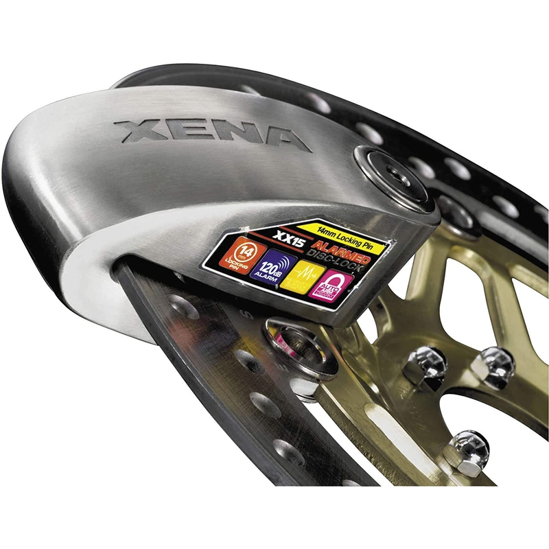 Blokada disk kočnice XENA XX15 Bluetooth srebrna