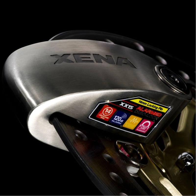 Blokada disk kočnice XENA XX15 Bluetooth srebrna