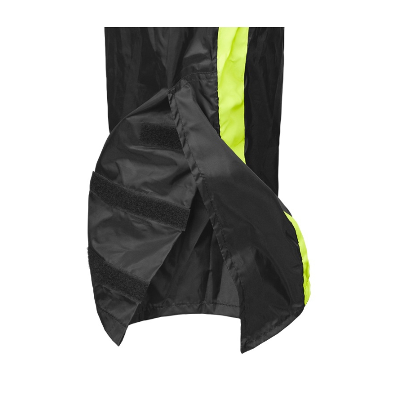 Motociklističke kišne hlače 4SQUARE Bristol crno-fluo žute