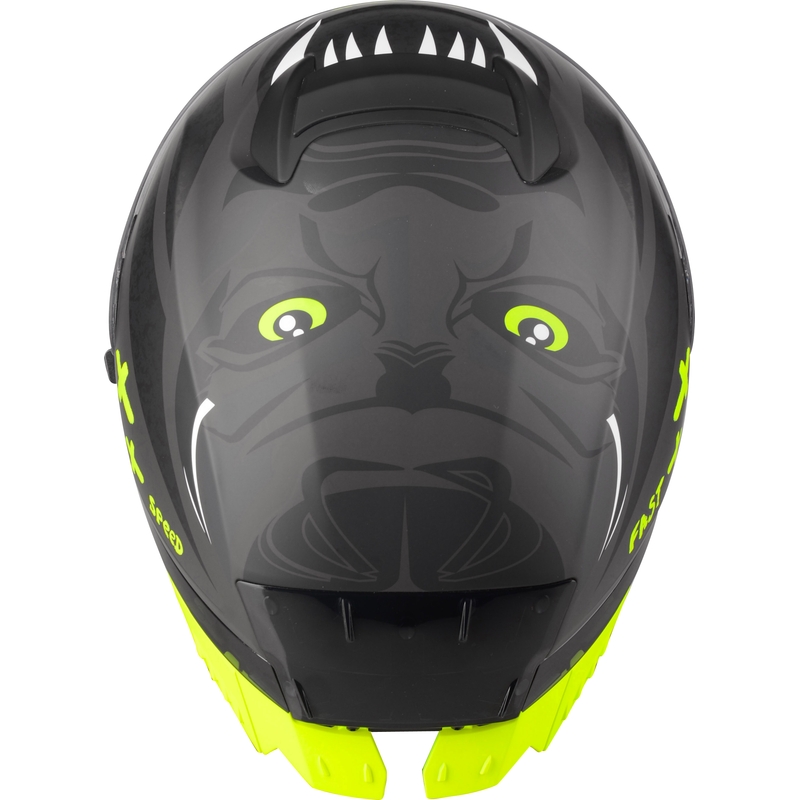 Integralna motociklistička kaciga Lazer Rafale SR Ride Oni sivo-bijela-fluo žuta rasprodaja