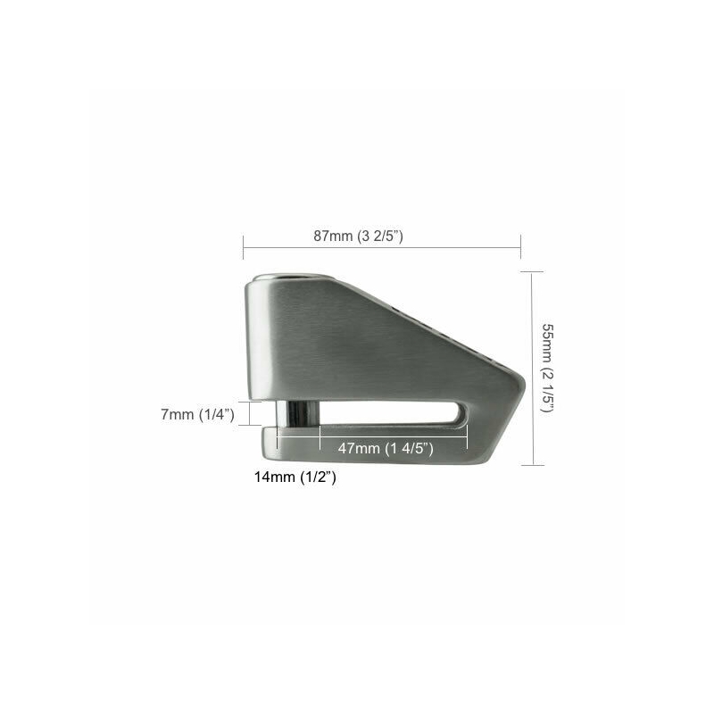 XENA X2 brava za disk kočnice Srebrna rasprodaja