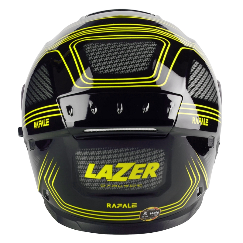 Integralna motociklistička kaciga Lazer Rafale EVO Darkside crna-siva-fluo žuta rasprodaja
