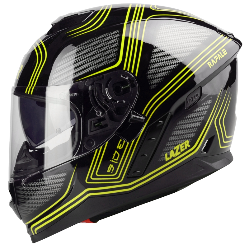 Integralna motociklistička kaciga Lazer Rafale EVO Darkside crna-siva-fluo žuta rasprodaja