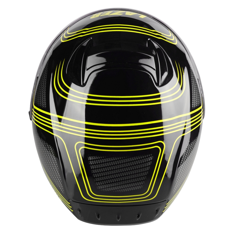 Integralna motociklistička kaciga Lazer Rafale EVO Darkside crna-siva-fluo žuta rasprodaja