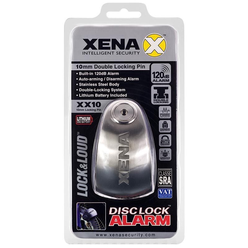 Blokada disk kočnice XENA XX10 srebrna