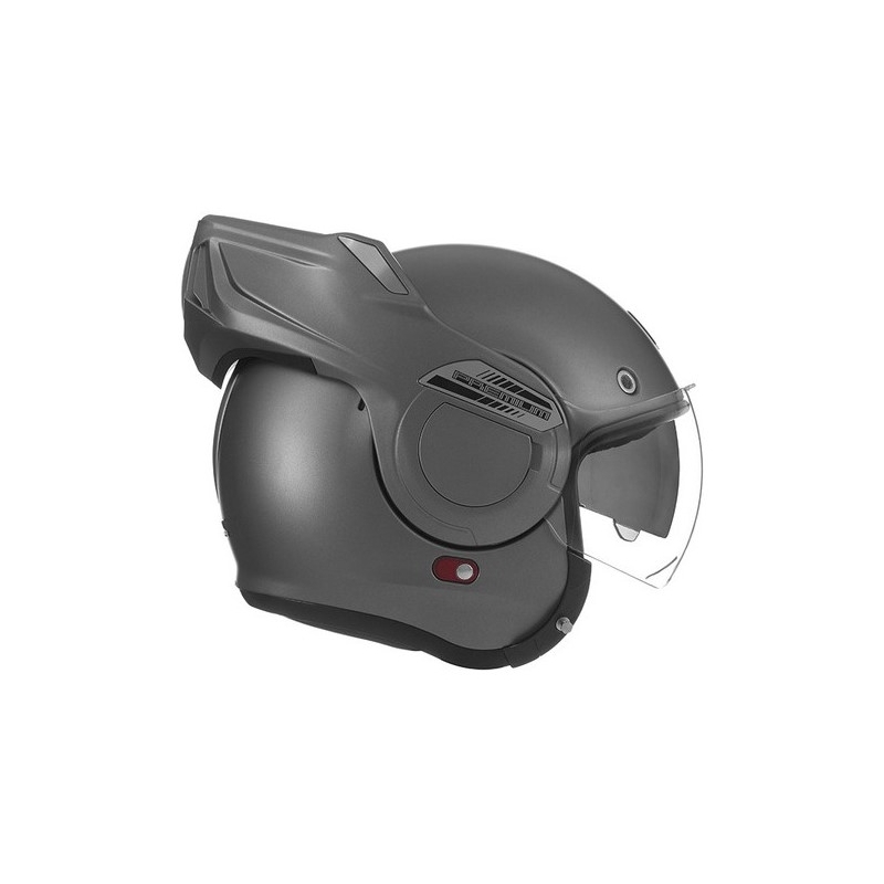 NOX PREMIUM Stratos preklopna motociklistička kaciga srebrna mat