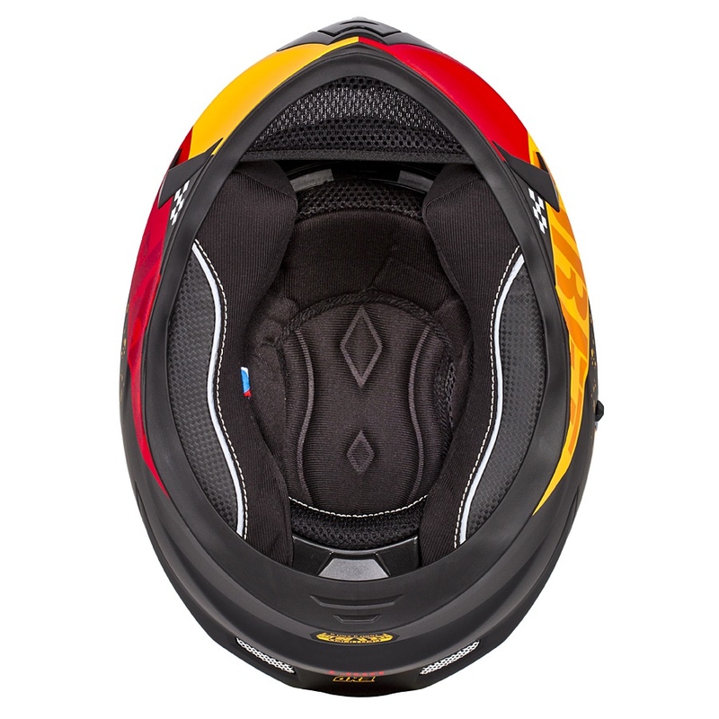 Integralna motociklistička kaciga Cassida Integral 3.0 DRFT narančasto-fluo crvena
