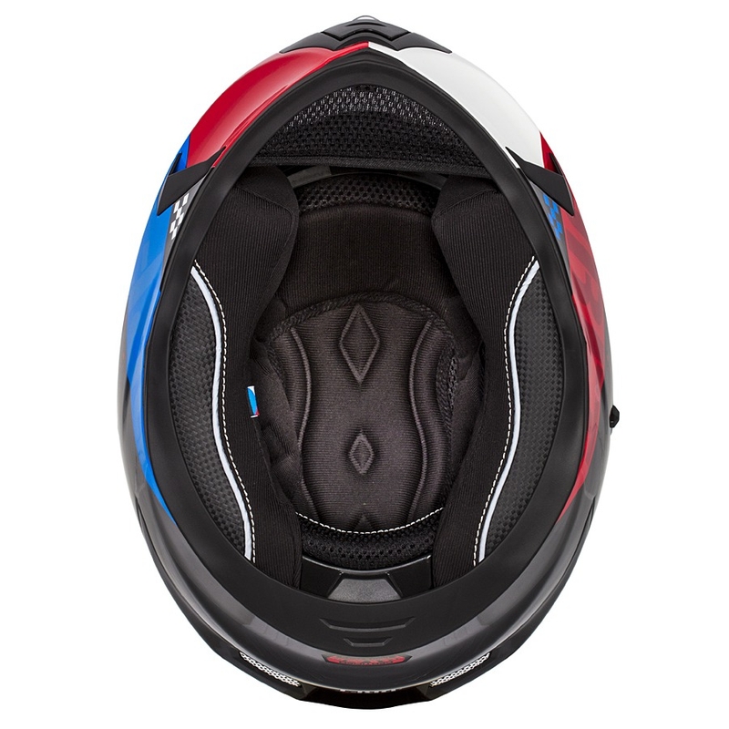 Integralna motociklistička kaciga Cassida Integral 3.0 DRFT crveno-biserno plava