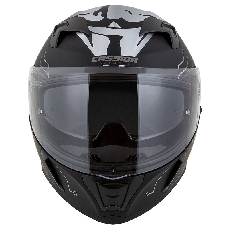 Integralna motociklistička kaciga Cassida 3.0 Hack Vision sivo-srebrno-crna mat rasprodaja