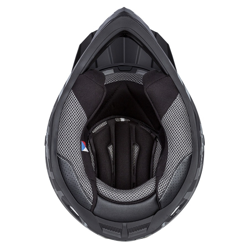 Cassida Cross Cup Sonic Motocross kaciga crno-siva mat rasprodaja