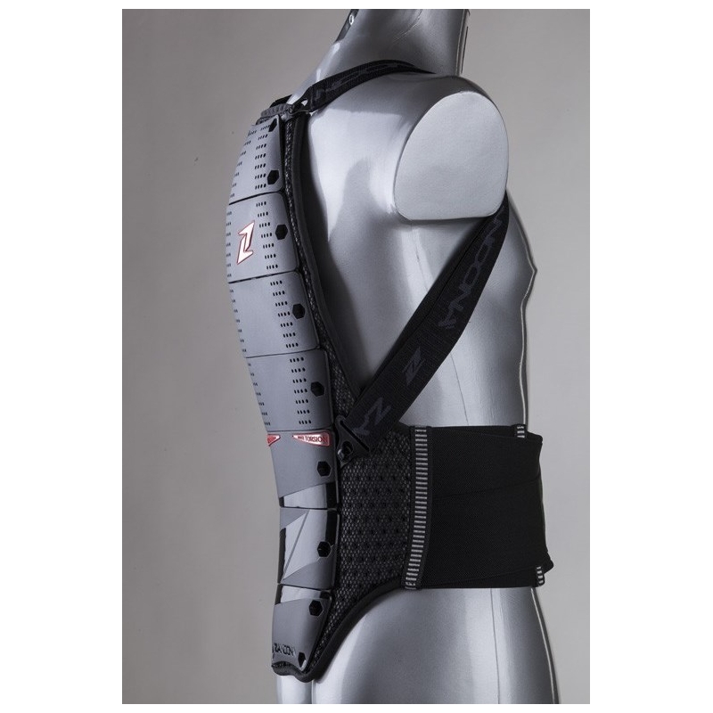 Štitnik za kralježnicu Zandona Spine Evc X6 crni 158-167 cm