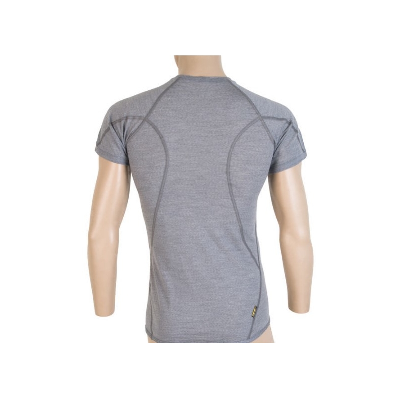 Muška funkcionalna majica Sensor Merino Active siva - kratki rukav rasprodaja