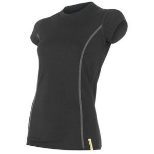 Ženska funkcionalna majica kratkih rukava Sensor Merino Active crna - kratki rukav rasprodaja