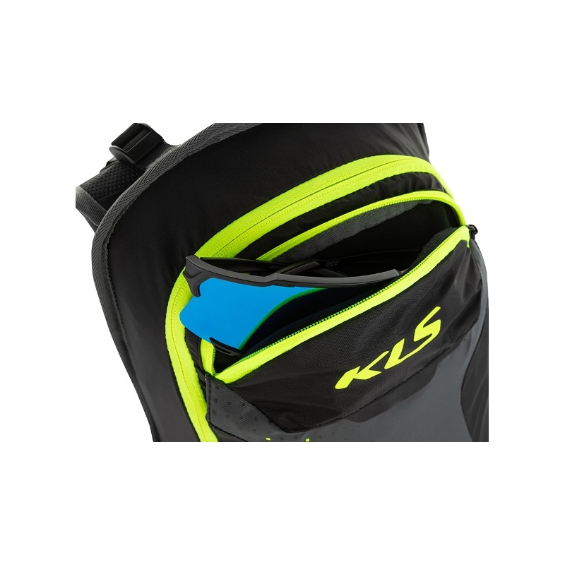 Biciklistički ruksak KELLYS Lane 10 l crno-fluo žuti rasprodaja