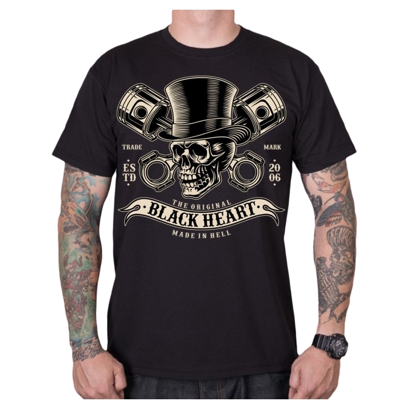 Muška majica Black Heart Gentleman