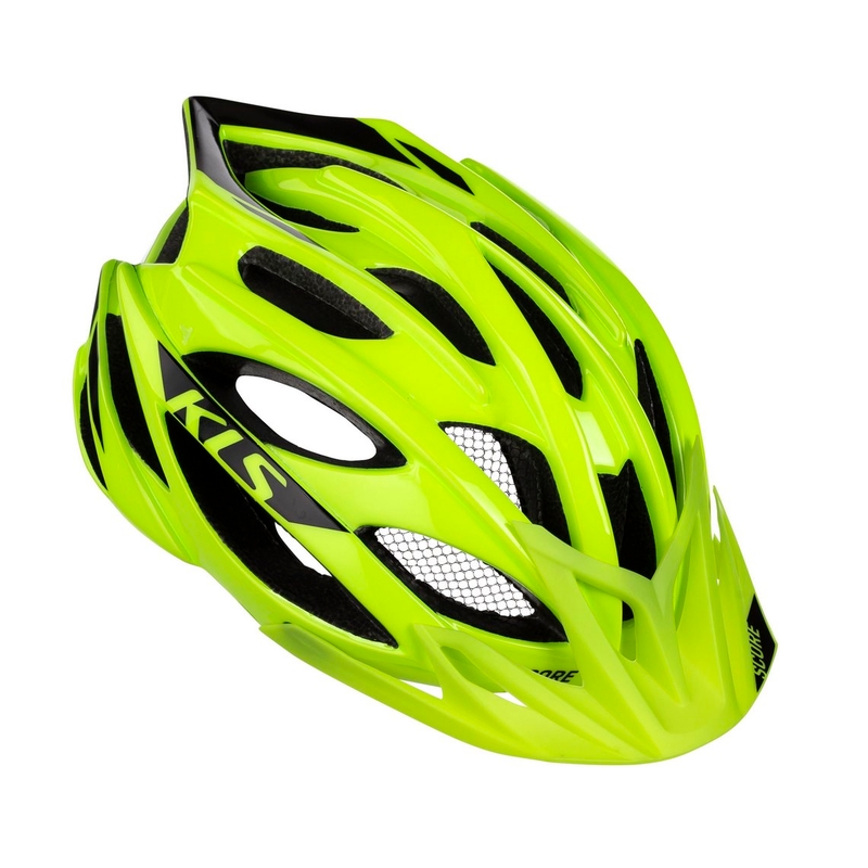 Biciklističke kacige KELLYS Score 019 crno-fluo žuta rasprodaja
