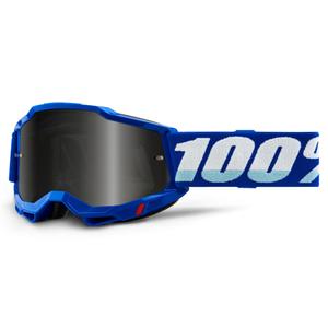 Naočale za motocross 100% ACCURI 2 plave (dimni pleksiglas)