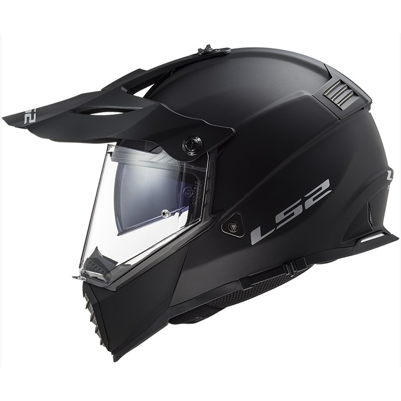 Enduro kaciga LS2 MX436 Pioneer EVO crna mat - II. kvaliteta