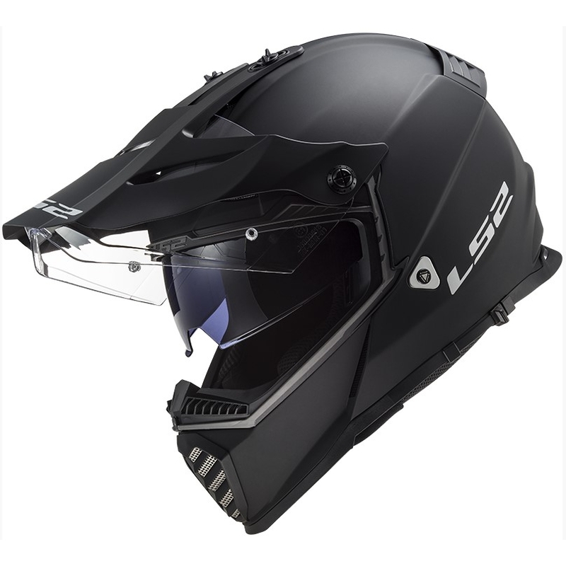 Enduro kaciga LS2 MX436 Pioneer EVO crna mat - II. kvaliteta