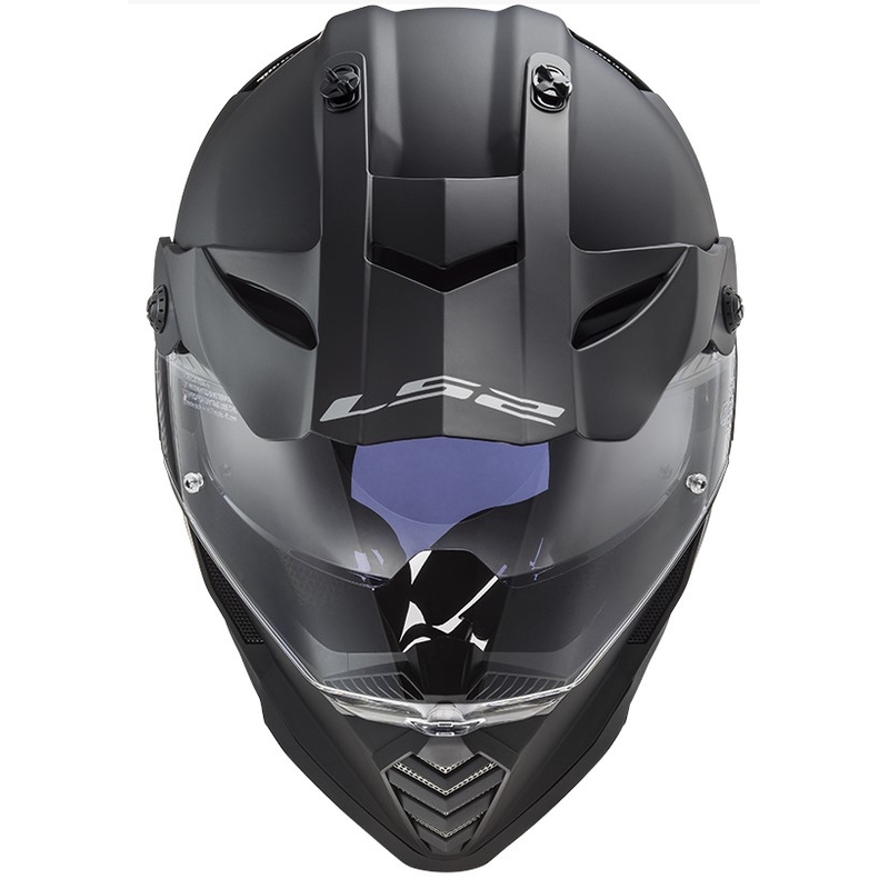 Enduro kaciga LS2 MX436 Pioneer EVO crna mat - II. kvaliteta