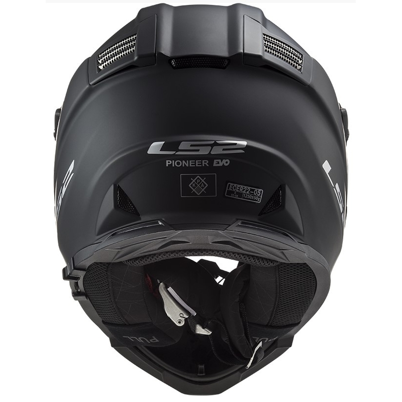 Enduro kaciga LS2 MX436 Pioneer EVO crna mat - II. kvaliteta
