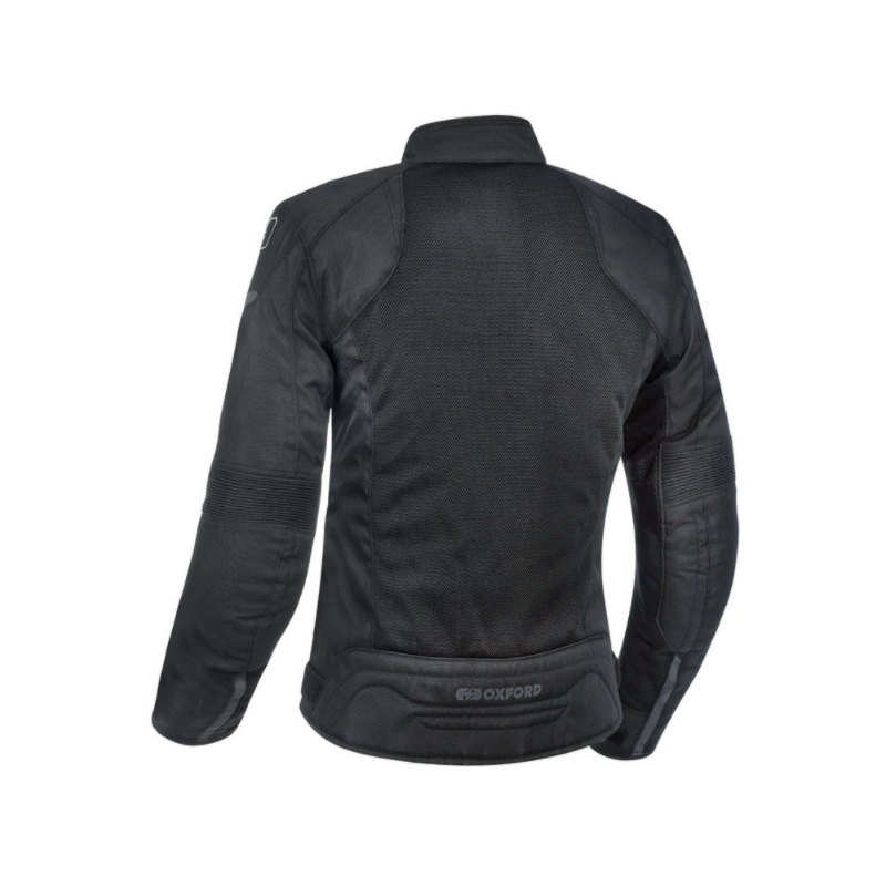Ženske motociklističke jakne Oxford Iota 1.0 Air crne boje