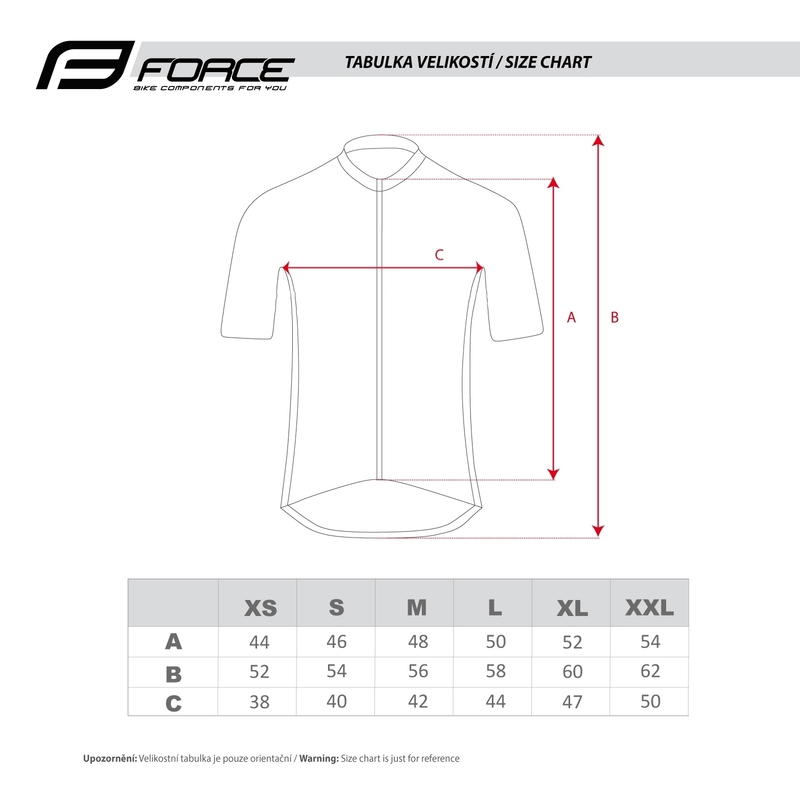 Ženski dres FORCE Points crno-bijeli - kratki rukav rasprodaja