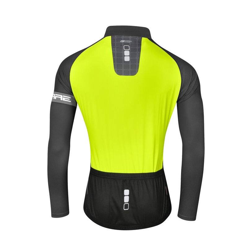 Jersey FORCE Square sivo-fluo žuti - dugih rukava rasprodaja