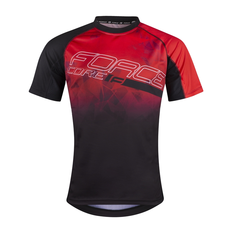 Dres FORCE MTB Core crveno-crni rasprodaja