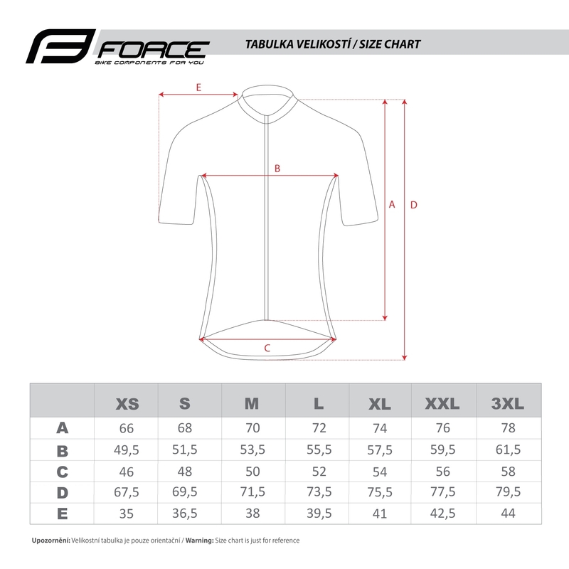Dres FORCE MTB Core crveno-crni rasprodaja