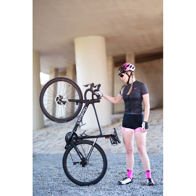 Ženske kratke hlače FORCE Mini crno-roze rasprodaja