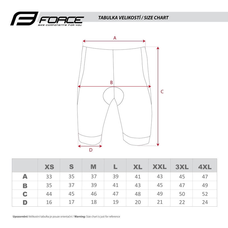 Kratke hlače FORCE B30 crne-fluo žute rasprodaja