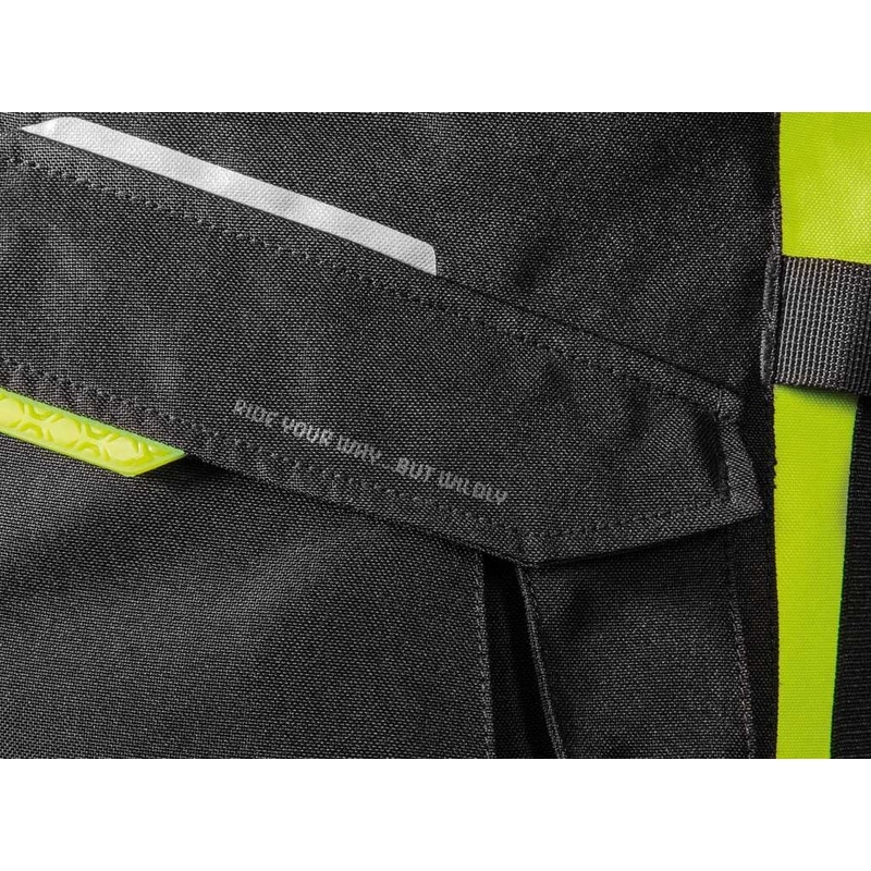 Motoristička jakna IXON Balder sivo-fluo žuta rasprodaja