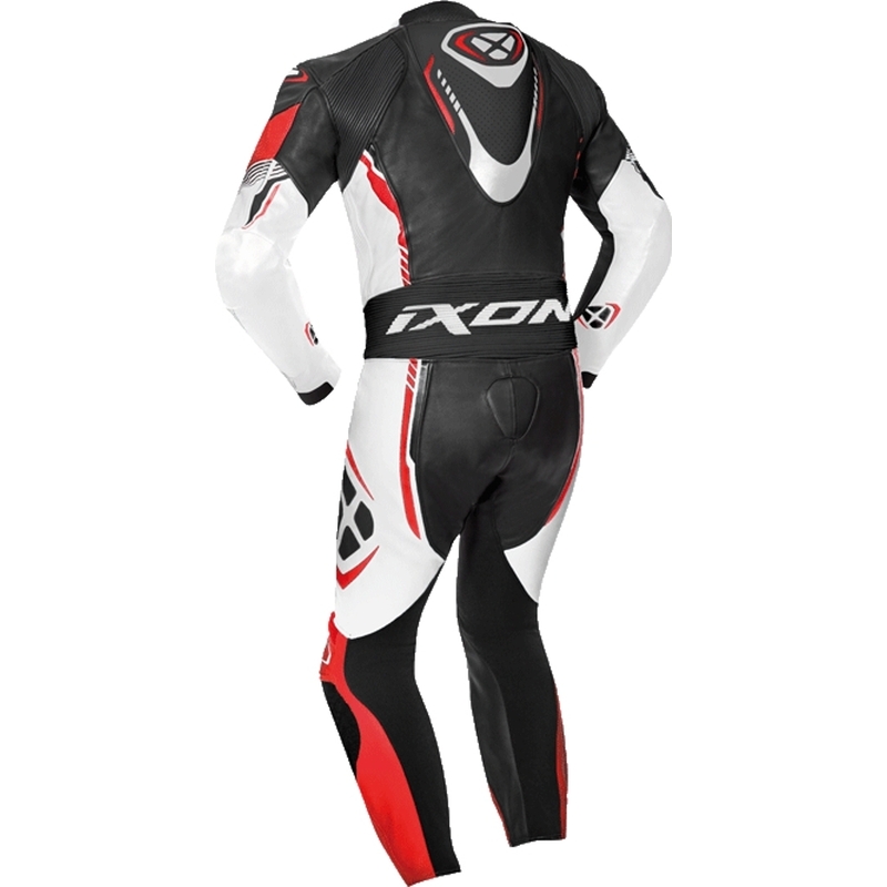 Dječje IXON Vortex moto odijelo crno-bijelo-crveno rasprodaja