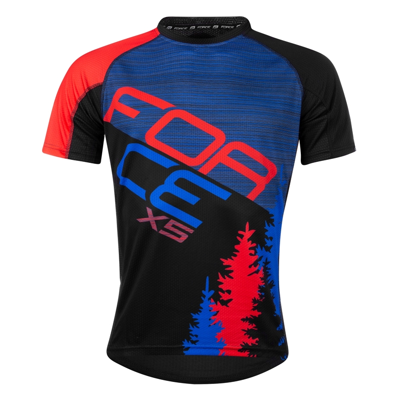 Dresa FORCE MTB X5 plavo-crveni rasprodaja