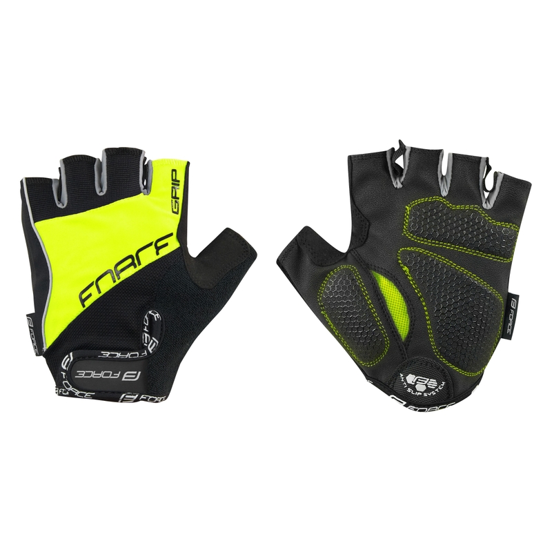 FORCE GRIP crno-fluo žute rukavice rasprodaja