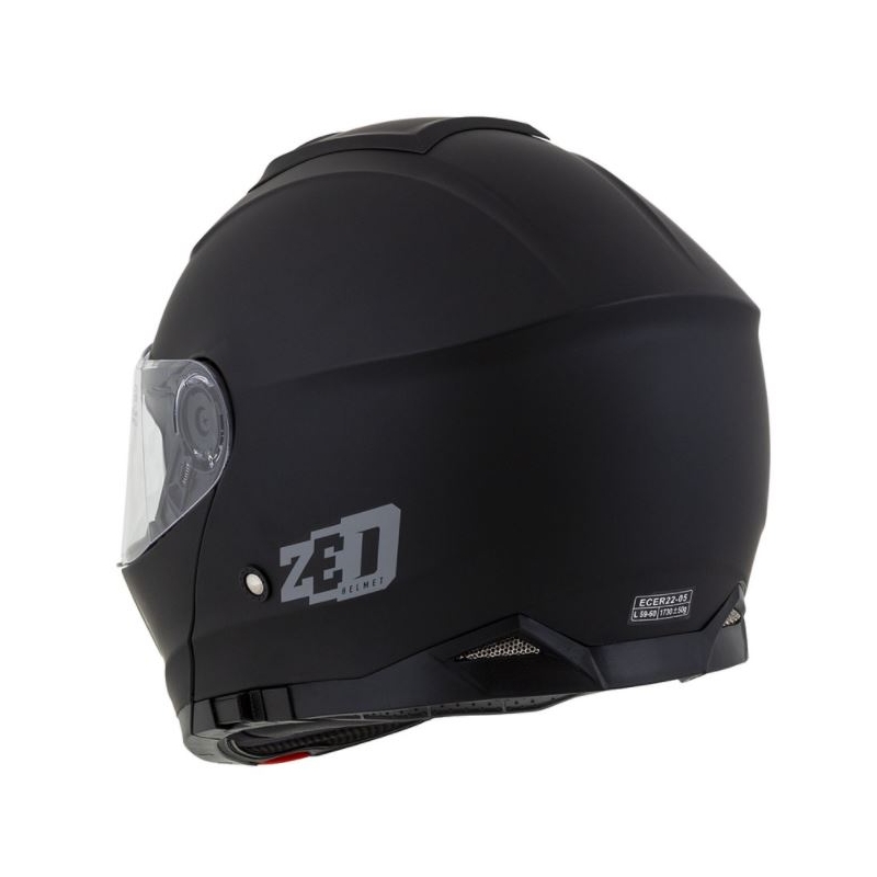 Motociklistička kaciga na preklop ZED F18 crna mat