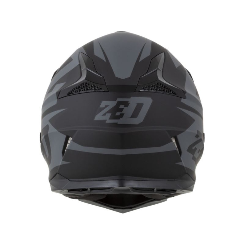 Motocross kaciga ZED X1.9 crno-siva mat