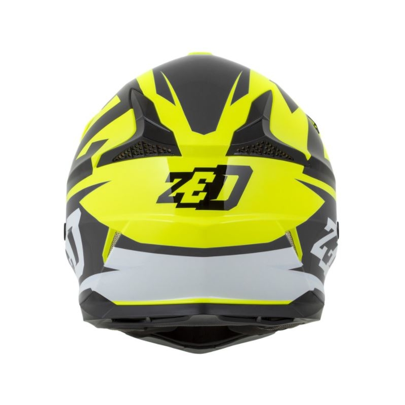 Motocross kaciga ZED X1.9 crno-bijela-fluo žuta