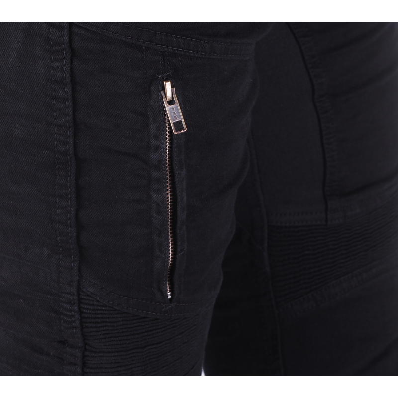 Motociklističke traperice Street Racer Stretch II CE crne