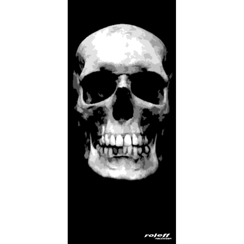 Kravata Roleff Big Skull crna