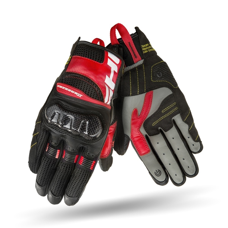 Shima X-Breeze 2 motociklističke rukavice crno-crvene