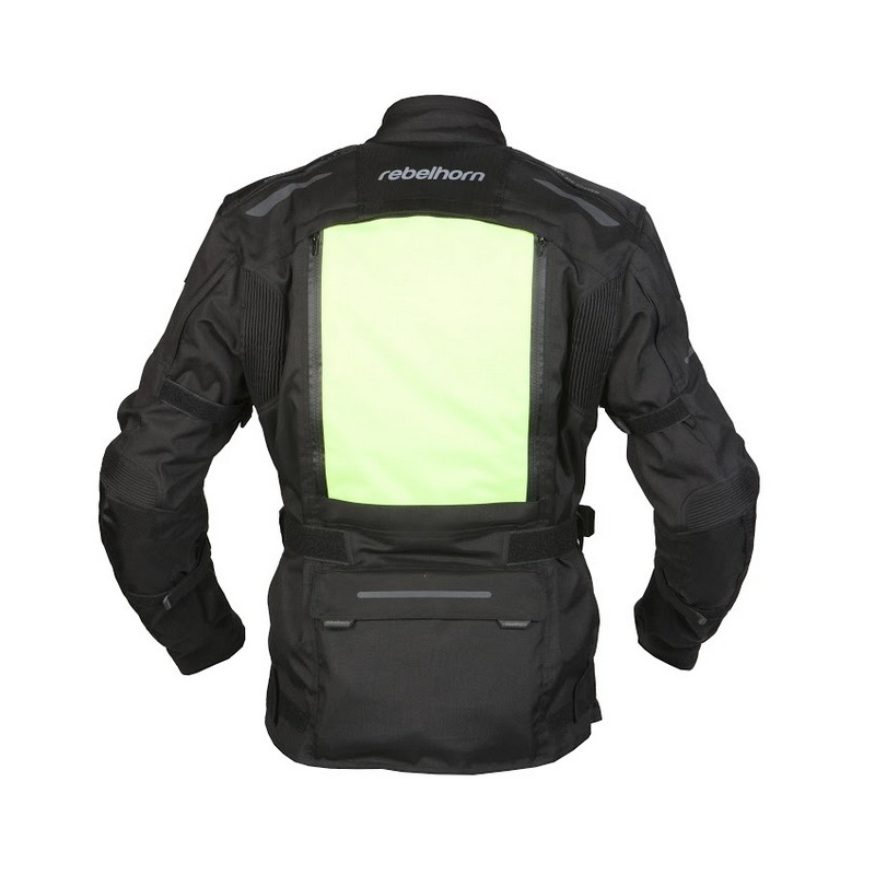 Crne motociklističke jakne Rebelhorn Hardy rasprodaja