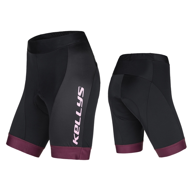 Ženske kratke hlače KELLYS Maddie 2 crno-ljubičaste rasprodaja